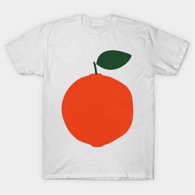 Orange T-Shirt by Rosi Feist